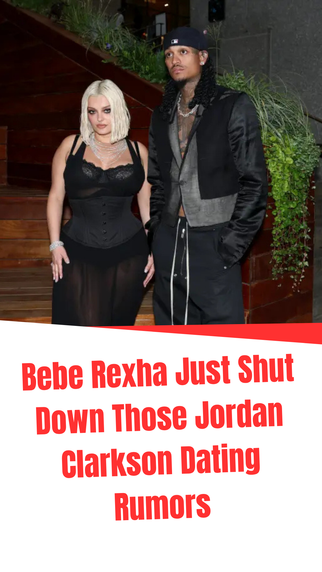 Video thumbnail for Bebe Rexha Just Shut Down Those Jordan Clarkson Dating Rumors