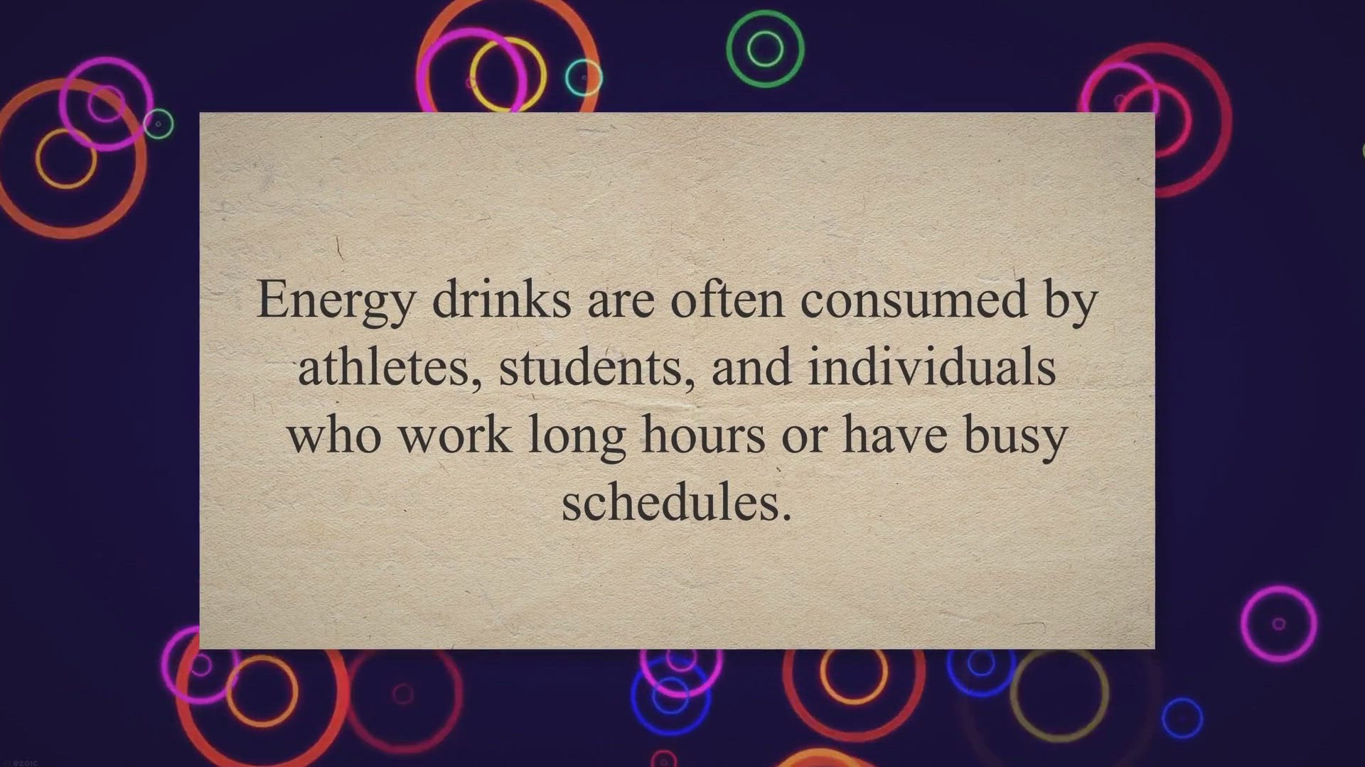 Video thumbnail for Unpacking the Truth: Are Energy Drinks Really Healthy?