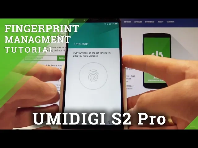 Video thumbnail for How to Add Fingerprint on UMIDIGI S2 Pro - Set Up Screen Lock Method
