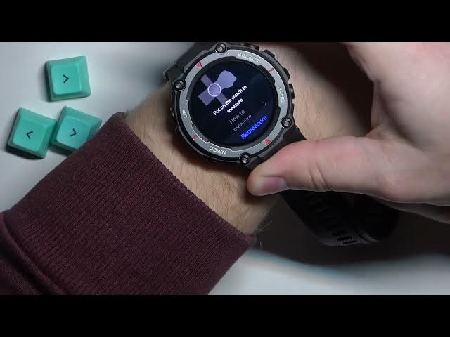 Video thumbnail for How to Measure Blood Oxygen Level on AMAZFIT T-Rex Pro