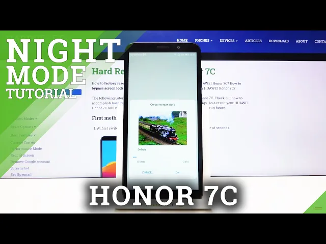 Video thumbnail for How to Enable Eye Comfort Mode in Honor 7C – Switch On / Off Night Mode