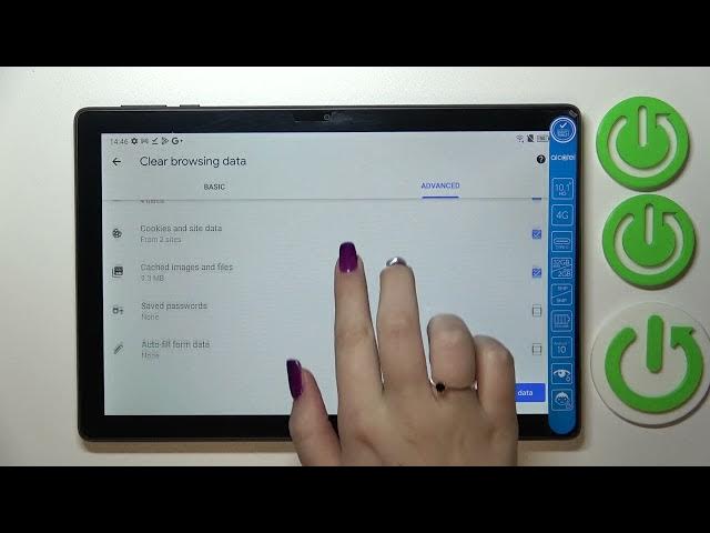 Video thumbnail for Alcatel 3T 10 4G - Clear Browser Files | How to Delete Storage & Cache & Cookies