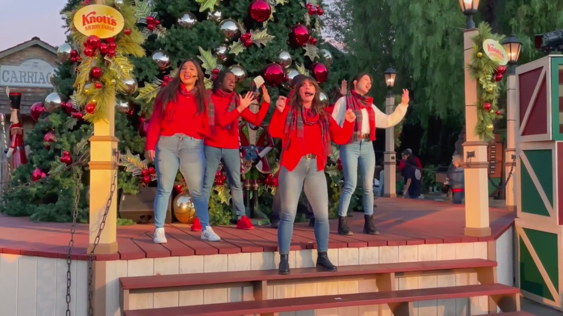 'Video thumbnail for The Sleigh Bells from Knotts Merry Farm'