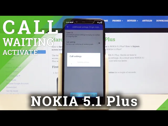Video thumbnail for Incoming Call in NOKIA 5.1 Plus – Hang the Call