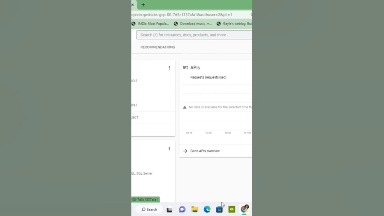 Video thumbnail for Google cloud platform console