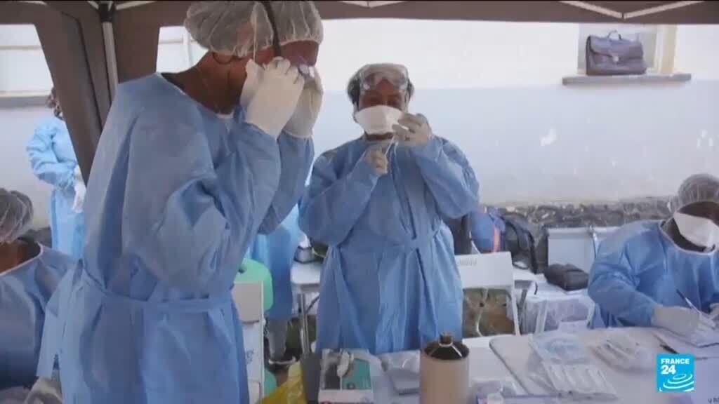 Video thumbnail for WHO declares global health emergency over Ebola outbreak in DR Congo