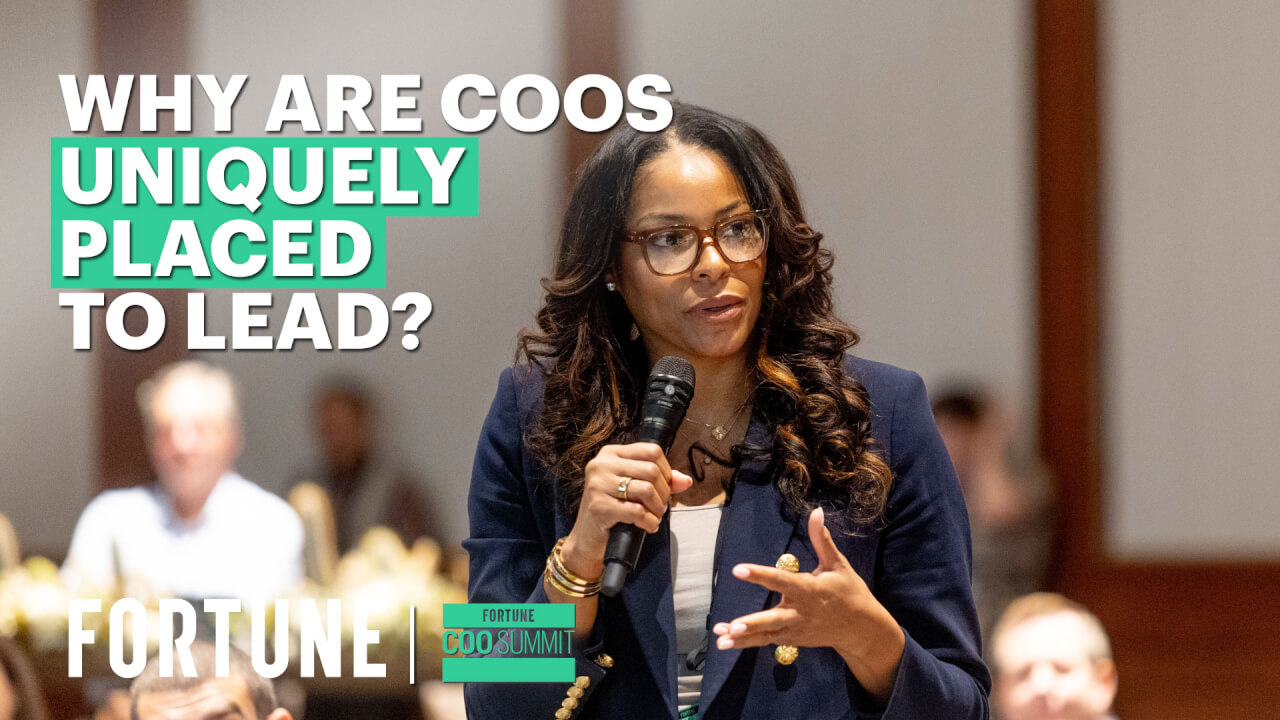 Video thumbnail for Firestarters: Why COOs Become COOs