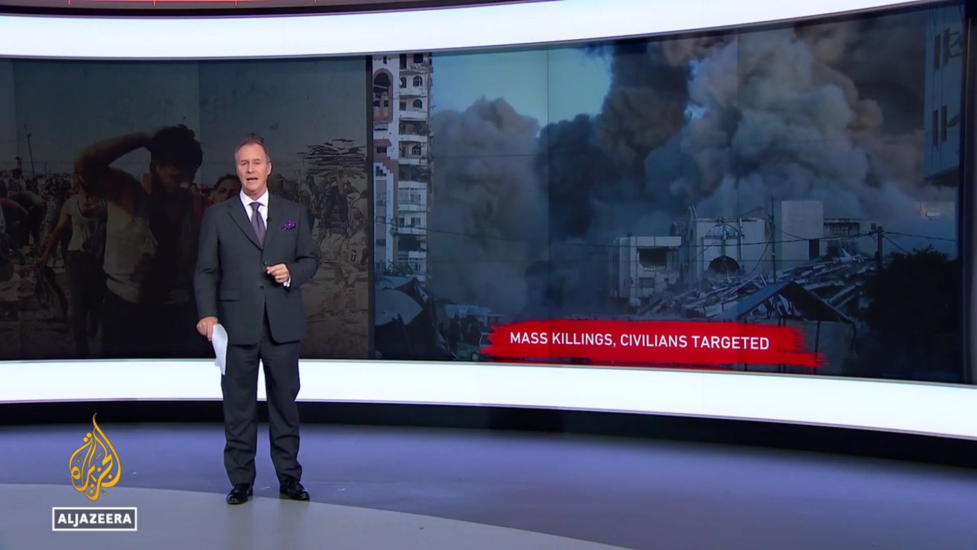 'Video thumbnail for UN inquiry finds Israel’s war on Gaza to be genocide'