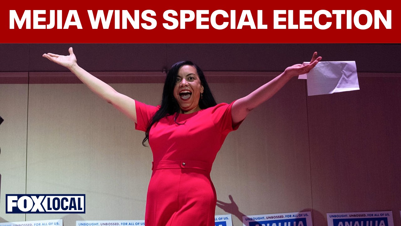 Video thumbnail for Analilia Mejia wins NJ-11 special election, AP projects