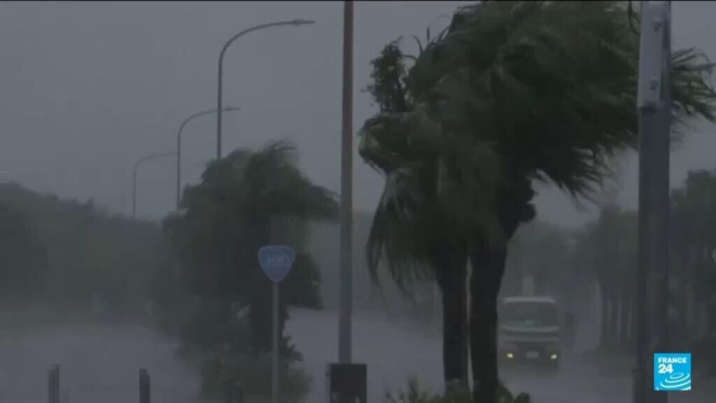 Video thumbnail for China evacuates over one million as Typhoon Bavi nears