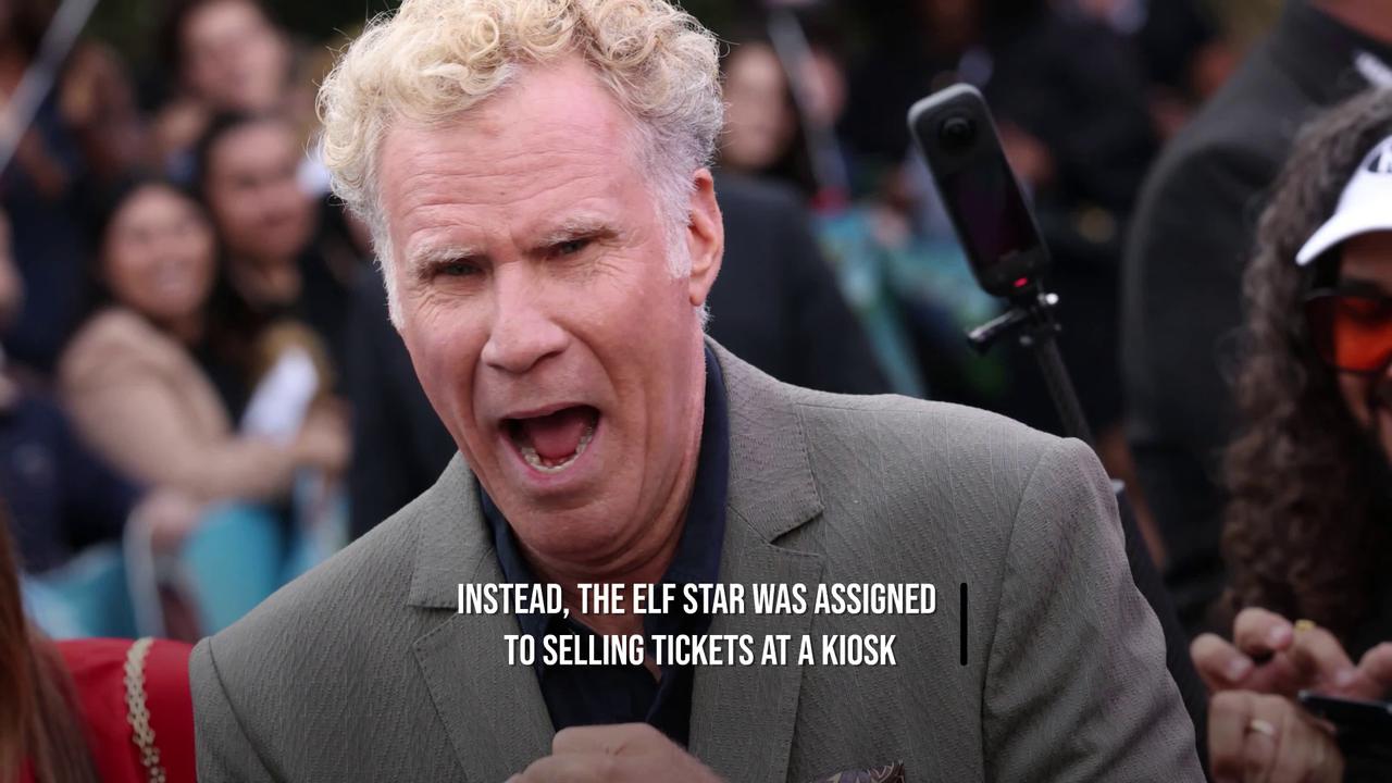 Video thumbnail for Will Ferrell recalls quitting Disneyland job after one day.
