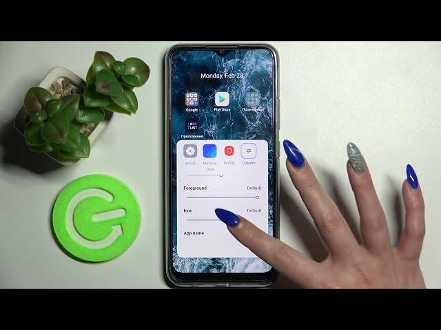 Video thumbnail for Realme C25s - How To Change Icon Size