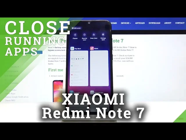 Video thumbnail for How to Disable App Background in XIAOMI Redmi Note 7 - Switch Off Running Apps