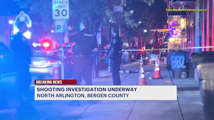 Video thumbnail for Shooting draws massive police response in North Arlington neighborhood