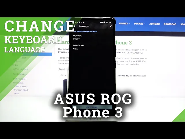 Video thumbnail for How to Change Keyboard Language in ASUS ROG Phone 3 – Set New Typing Language