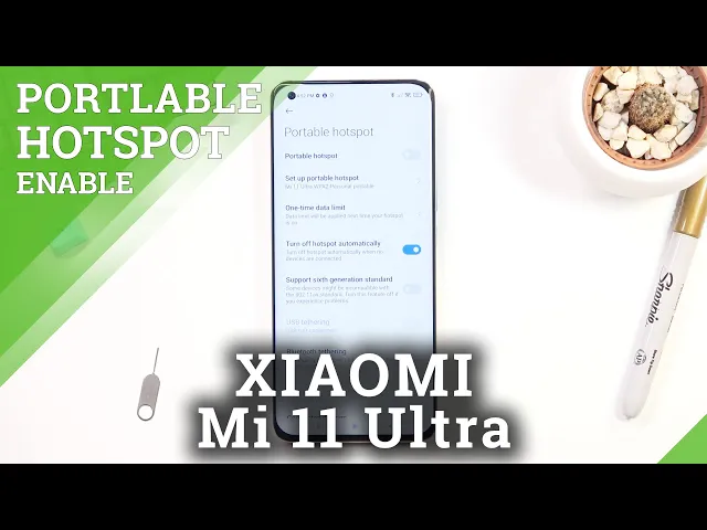Video thumbnail for How to Enable Portable Hotspot on XIAOMI Mi 11 Ultra – Create Network Access Point