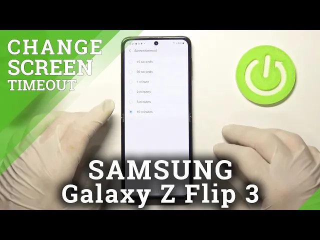 Video thumbnail for How to Change Screen Timeout in Samsung Galaxy Z Flip 3?