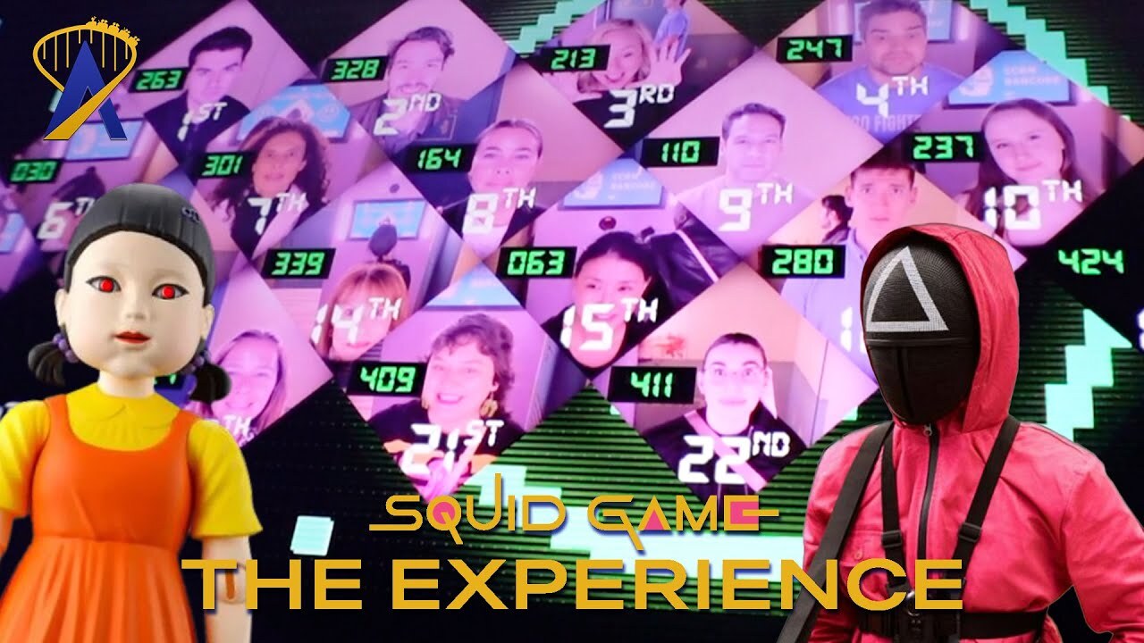 Video thumbnail for Squid Game Experience - New York City