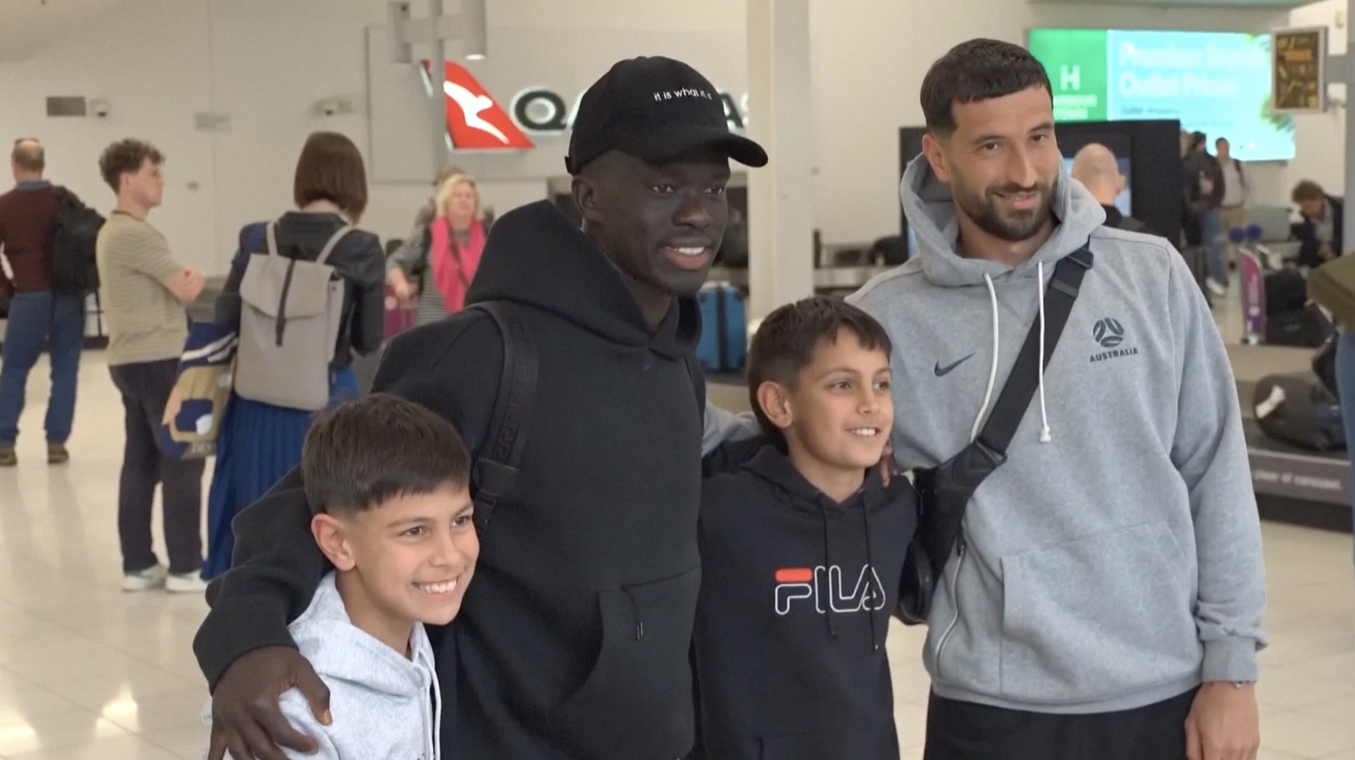 Video thumbnail for Australian World Cup star Mabil fires back at far-right politician