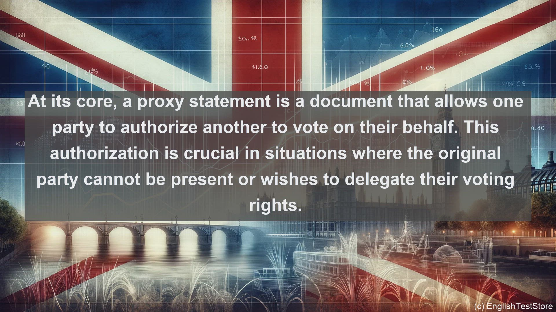 'Video thumbnail for Proxy statement in economics and finance'
