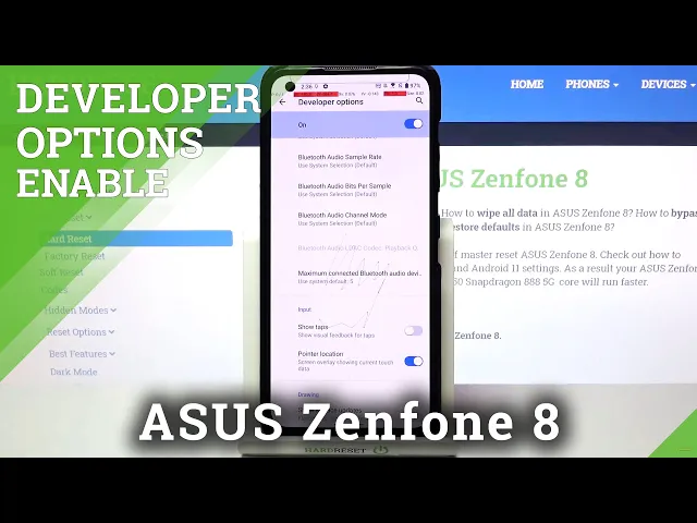 Video thumbnail for How to Enable Developer Options in ASUS ZenFone 8 – Find Advanced Settings