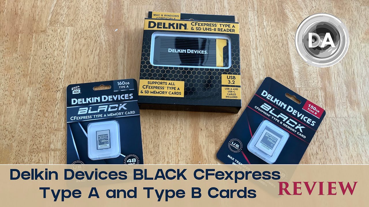 Video thumbnail for Delkin Devices Black CF Express Type A and Type B Cards Review