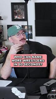 Video thumbnail for NAMING WRESTLERS IN 60 SECONDS