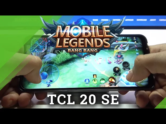 Video thumbnail for TCL 20 SE - Mobile Legends on Highest Graphics Settings