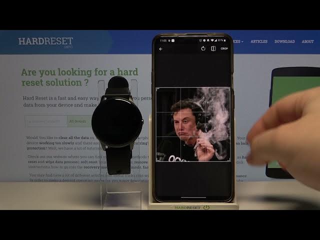 Video thumbnail for How to Set Custom Watch Face in XIAOMI Imilab KW66 – Refresh Watch Look