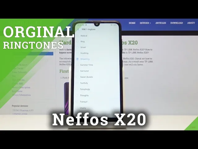 Video thumbnail for Neffos X20   Change RingtomeHow to Change Ringtone in TP-LINK Neffos X20 - Ringtone Settings