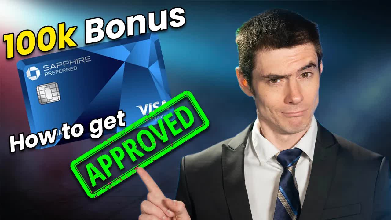 Video thumbnail for Ben Hedges: get approved for chase sapphire preferred 100k bonus: credit score, 5/24 rule & more
