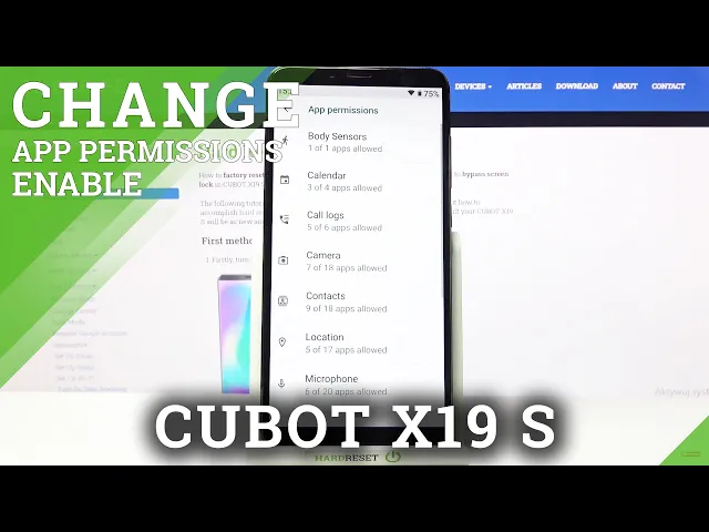 Video thumbnail for How to Manage Apps Permissions in Cubot X19 S - Allow/Deny App Access