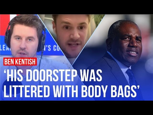 Video thumbnail for 'It's sick': Ben Kentish terminates interview with activist over targeting David Lammy’s house | LBC