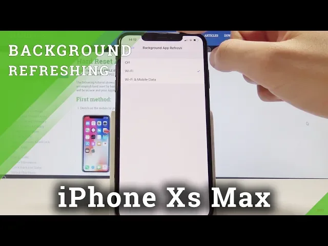Video thumbnail for How to Set Up Background App Refresh on iPhone Xs Max - Disable App Refreshing