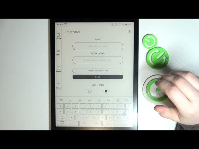 Video thumbnail for Onyx Boox Note 5 How To Login To Onyx Account