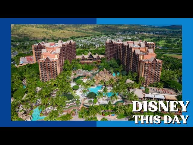Video thumbnail for Aulani | DISNEY THIS DAY | August 29, 2011
