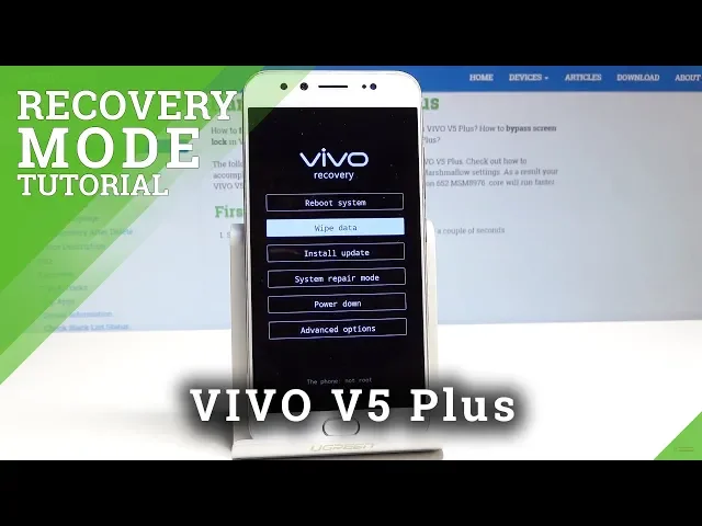 Video thumbnail for How to Open Recovery Mode in VIVO V5 Plus