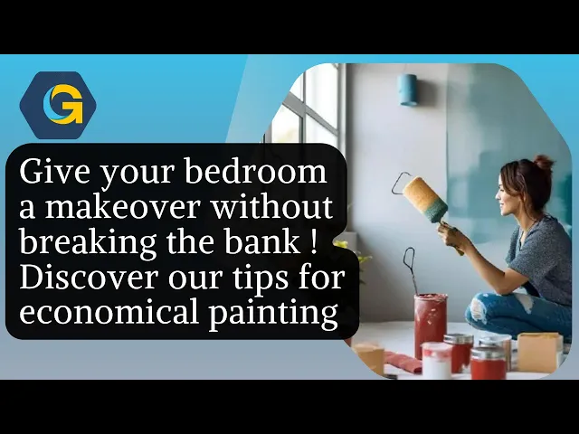 Video thumbnail for Give your bedroom a makeover without breaking the bank ! Discover our tips for economical painting