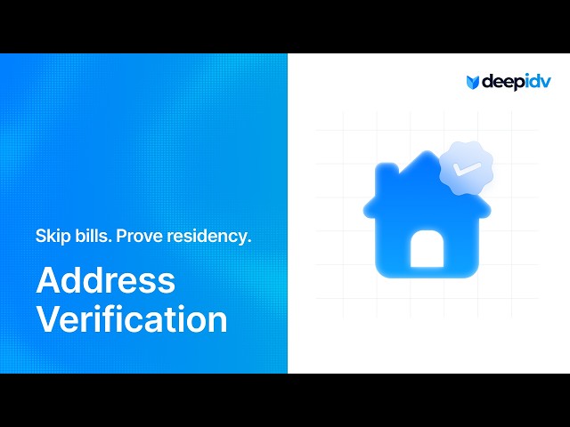 Video thumbnail for Documents Lie. Locations Don't. | deepidv Address Verification