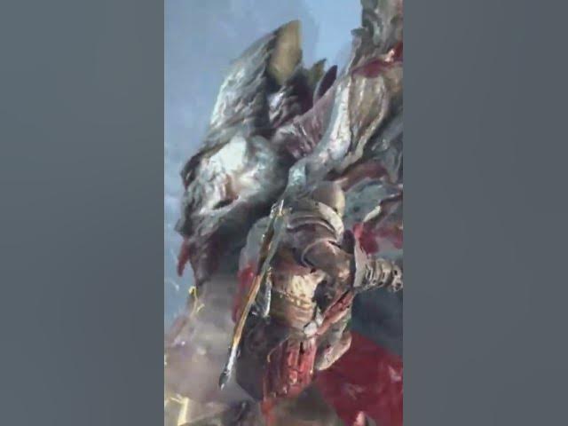 Video thumbnail for God of war 2018  Kratos true strength one of the most epic scenes in God of war historys