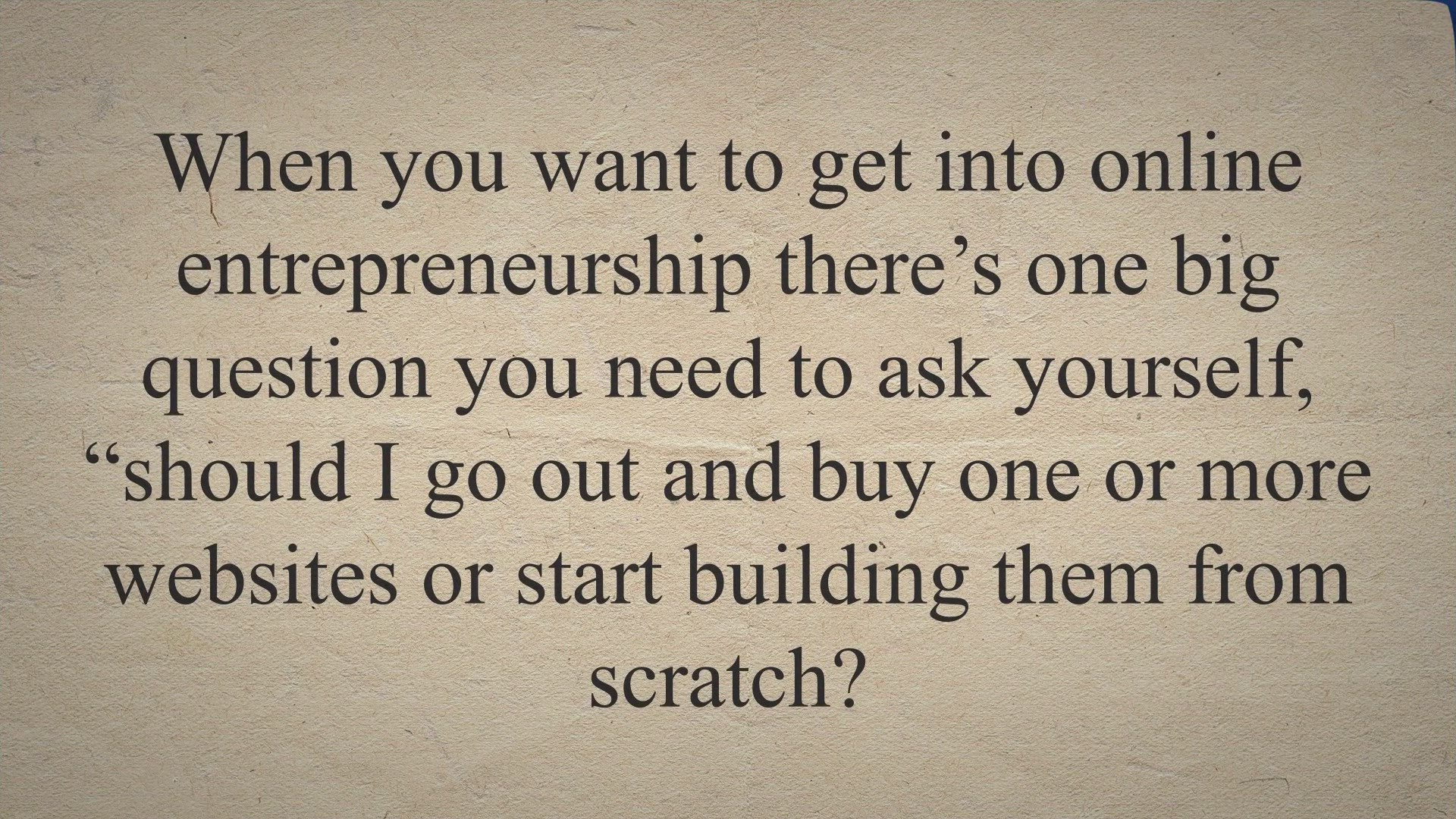 Video thumbnail for 5 Reasons To Buy Instead Of Build A Website