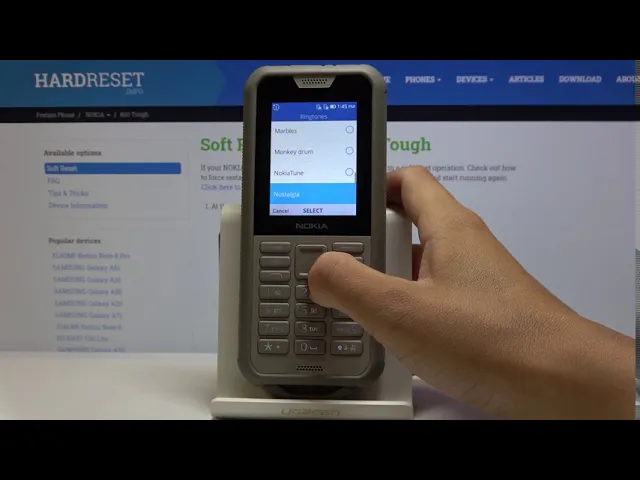 Video thumbnail for How to Change Ringtone in NOKIA 800 Tough – Ringtone List