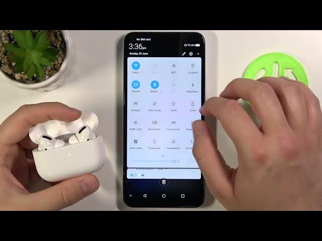 Video thumbnail for Pair AirPods with ZTE Blade V2020 - AirPods Connection with Android