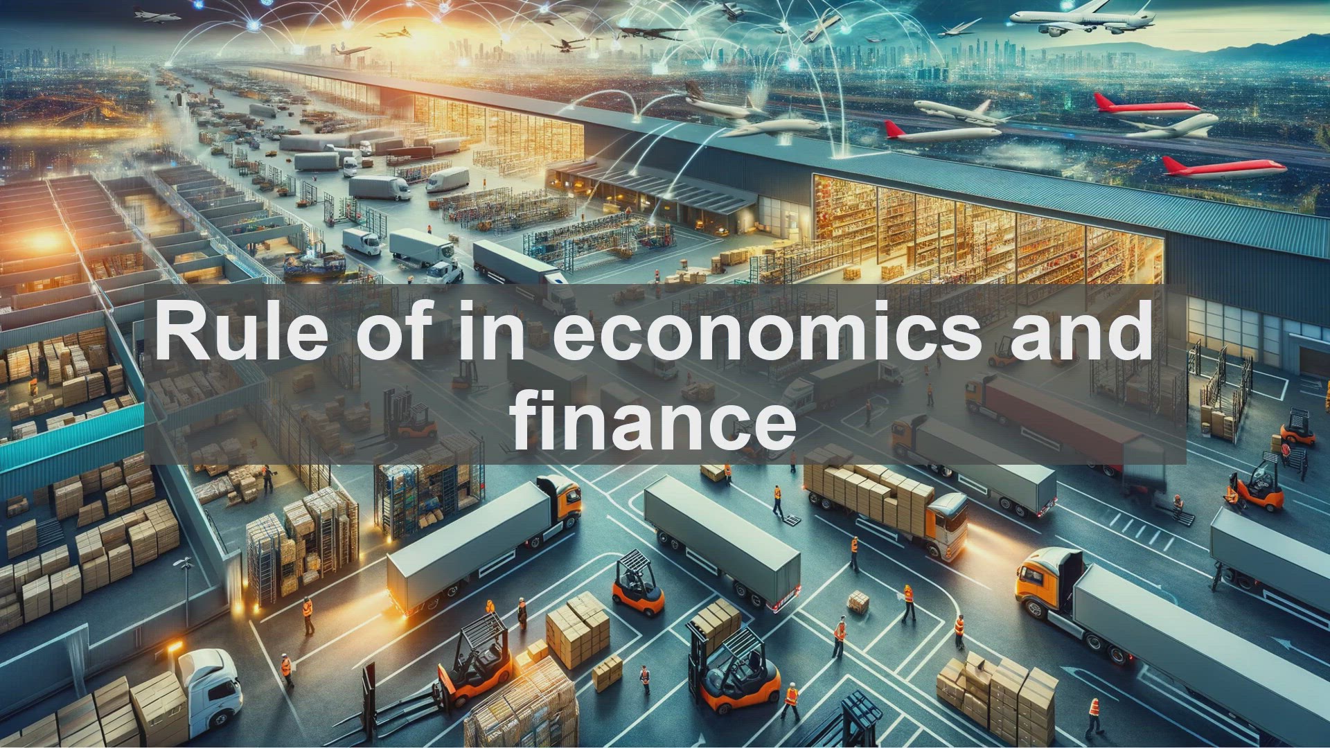 'Video thumbnail for Rule of in economics and finance'