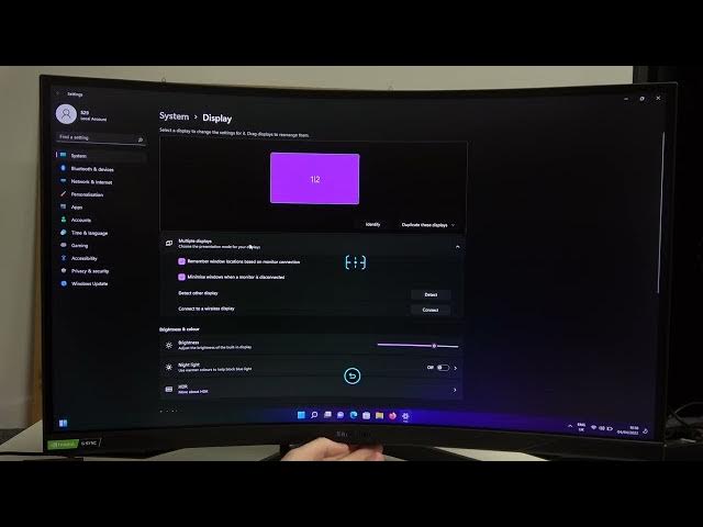 Video thumbnail for How to Change Dynamic Contrast in Samsung Odyssey G7?
