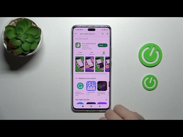 Video thumbnail for How to Install iPhone Keyboard on Xiaomi 13 Lite - Green Apple Keyboard App