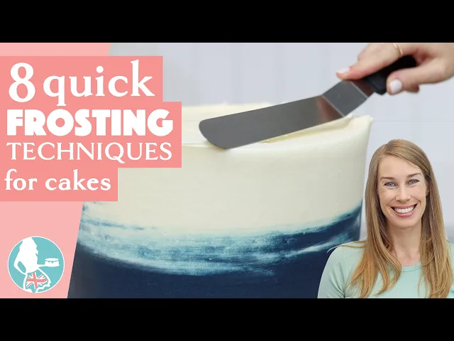 Video thumbnail for 8 Quick Frosting Techniques for Cakes
