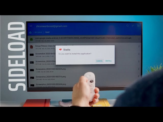Video thumbnail for How To Sideload Apps On The New Chromecast