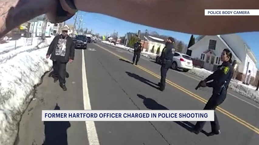 Video thumbnail for Former Hartford police officer charged in deadly shooting of Steven Jones