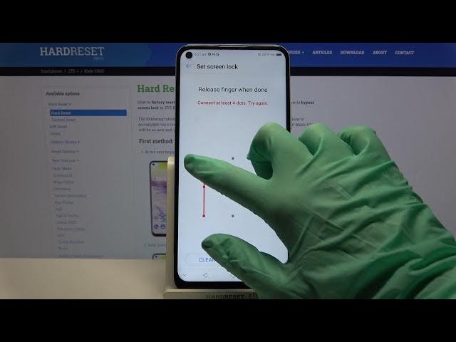 Video thumbnail for How to Set Up Screen Lock on ZTE Blade V2020– Screen Lock Method